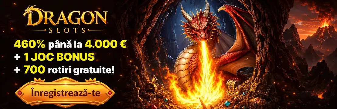 Dragon Slots casino online România | Bonus 460% + 700 FS